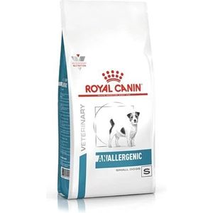 Royal Canin Veterinary Anallergenic Small Dogs, 1,5 kg, volledig dieetvoer voor kleine honden, kan zijn bijdrage leveren aan het risico op intolerantie van voedingsstoffen
