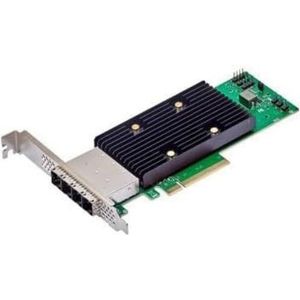 Broadcom - HBA 9600-16e - PCIe SATA/SAS-opslagcontroller - Zwart
