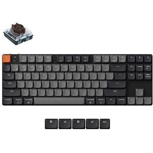 Keychron - K1X-H3 Toetsenbord - TKL Design - ABS Aluminium - RGB Verlichting