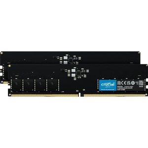Crucial RAM 16GB Kit (2x8GB) DDR5 5600MHz (of 5200MHz of 4800MHz) Desktop Geheugen CT2K8G56C46U5