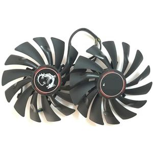 2 stuks/set, computer VGA GPU-koeler, PLD10010S12HH, ventilator voor videokaarten, voor MSI GTX 980 970 GTX970 GAMING, koeling voor grafische kaarten