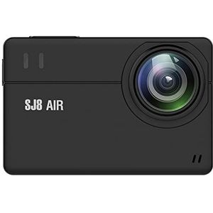 Action Camera, 4K Actie Camera 4K Ultra HD Onderwater Camera 30fps/60fps HD Afstandsbediening Helm Waterdichte FPV Sport DV Soepele Stabilisatie(Small Package,SJ8 Air Black)