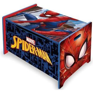 Spider-Man Deluxe Houten Speelgoeddoos & Bank van Nixy Children, Spiderman, one Size