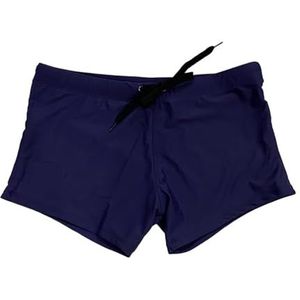 Zwembroek voor heren, sexy zwembroek voor heren, strandzwembroek in grote maten, sneldrogende nylon zwembroek, modieuze sportshorts voor heren, Blauw, XL