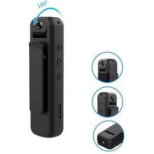Mini-lichaamscamera, Mini Digitale Camera HD 1080P Home Sport DV Magnetische Beveiliging-Camera Bewegingssensor Kleine Camcorder Pocket Body Camara voor wetshandhaving, levering (Color : Only Camera