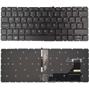 Laptoptoetsenbord voor HP EliteBook 830 G7 G8 735 835 Spaanse notebookachtergrondverlichting(SP Original Backlit)