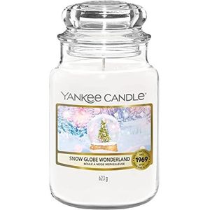 Yankee Candle Geurkaars | Snow Globe Wonderland grote pot kaars | Brandtijd: tot 150 uur | Perfect cadeau voor vrouwen