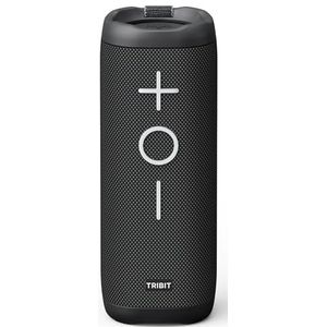 TRIBIT StormBox 2 Bluetooth-luidspreker met 34W 360° Surround Sound, XBass Tech, 24 uur speeltijd, IPX7 waterdicht, Bluetooth 5.3, TWS-koppeling draagbare draadloze luidspreker voor buiten