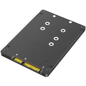 Dubbele M.2 B+M Sleutel naar 2.5 ""SSDs Converters Risers Card Adapter voor 2230 2242