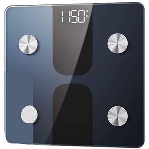 Slimme Weegschaal Met Bluetooth Lichaamsvetweegschaal Draadloze Digitale Badkamerweegschaal 12 Metingen Gewicht/lichaamsvet/BMI Fitness Gemakkelijk Te Gebruiken