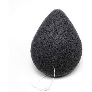 PURITO Bamboe Houtskool Konjac Spons 100% vegan (Bamboo Charcoal)