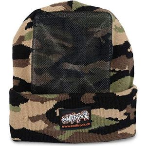 Swift Rock Camouflage Breakdance Headspin Beanie (Jungle)