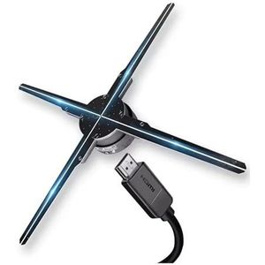 LED-hologramprojector met videobibliotheek 3D-hologramventilatorreclamedisplay for beurzen, feesten en evenementen Levendige beelden(100cm)