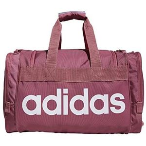 adidas Originelen Unisex Santiago Duffel Bag, Trace Kastanjebruin Roze/Wit, ONE MAAT