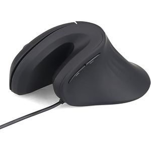 Zienstar -Ergonomische Verticale Muis Bedraad,USB Optische Muizen met 3 Verstelbare DPI,Rechtshandig Ontwerp-Zwart