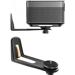 Rokeblau Projector wandmontagebeugel voor Xgim Horizon & Xgim Horizon Pro, XGIM H2&XGIM H3S&Z6X/JGO J10S, aluminiumlegering materiaal roestroestroest, 360° rotatie voor het aanpassen van de kijkhoek