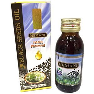 Zwarte komijnolie, 100% zuiver, veganistisch en natuurlijk, koude druk - 60 ml, verzorging voor haar, paardenleer, lichaam, huid en gezicht