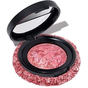 LAURA GELLER Gebakken Blush-n-Brighten Gemarmerde Poederblush (Tropic Hues), Romige, lichtgewicht blush met een satijnen finish