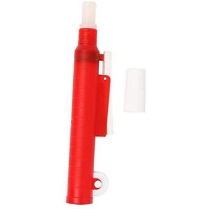 Pipet pomp, pipet vulpomp voor pipetten tot 25 ml rood