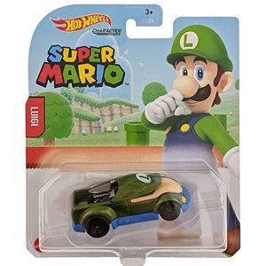 Hot Wheels Super Mario Car - Luigi