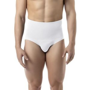 FarmaCell Man 411 (Wit, XL) katoenen slip met modellerende band