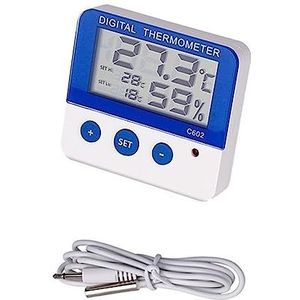 Indoor Outdoor Digitale Temperatuur Vochtigheidsmeter Thermometer Hygrometer Gauge For Thuis Mini Kamer Koelkast Nauwkeurige Monitor(YZD347 C602)
