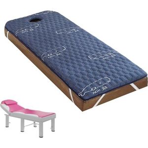 Massagetafel Topper, Hoge Dichtheid Schuim Wimperbed Kussen Met Ademgat, Antislip Vierkant/Rond/Trapeziumvormig Topper For Schoonheidssalon Tattoo Spa Bed(5cm/2.0in,T 75x190cm)