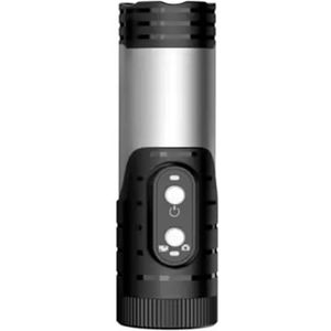 Actiecamera, 4K Anti-shake WIFI Sportcamera for Helm Actiecamera Digitale Fiets Fiets Video Helmen Motorfietsen Waterdicht,voor fietsen, motorfietsen(Silver)