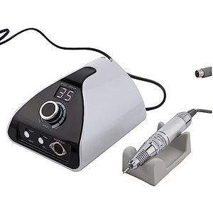 Elektrische nagelvijl, Nagelboormachine Manicure, 35000 RPM Professioneel nagelfrezen, Sterk vermogen Elektrische nagelmaster for nagelsalongereedschap voor zowel natuurlijke als kunstnagels (Color :