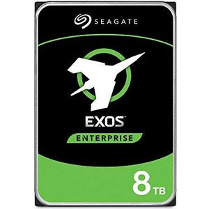 Seagate Exos 7E8, 8 TB, Interne Harde Schijf, SATA, 3,5"", voor Bedrijven en Datacenters (ST8000NM0055)