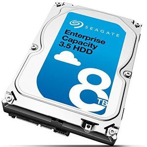 Seagate Exos 7E8, 8 TB, Interne Harde Schijf, SATA, 3,5"", voor Bedrijven en Datacenters (ST8000NM0055)