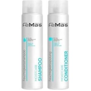 Femmas Moistcare Shampoo 300 ml & Conditioner 300 ml bundel | verrijkt met kostbare arganolie, voedende arginine en waardevolle mineralen | geeft het haar volume