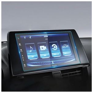 Displaybeschermfolie Voor Toyota Voor Vios FS 2021-2022 9"" Krasbestendige Geharde Auto Navigatie Schermbeschermer Transparante Veegfolie