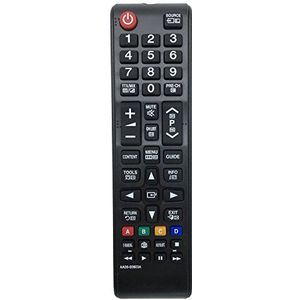 ALLIMITY AA59-00603A Afstandsbediening Vervangen voor Samsung TV TM1240 UE32EH6030K UE32EH6030W UE32EH6037K UE40EH6030K UE40EH6030W UE40EH6035K UE40EH6037K UE46EH6030K UE46EH6030W UE46EH6037K