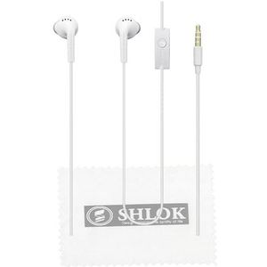 SHLOK oortelefoon voor Samsung M51 A12 A30 A40 A70 A11 A21 A31 A41 A13 A14 met schermreinigingsdoekje EHS61ASFWE
