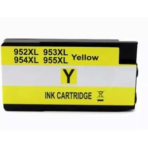 MRHZKE Inktpatronen 953XL 953 XL voor Officejet Pro 7730 7720 7740 8710 8715 8718 8720 8210 8725 8728 8740 (953XL geel)