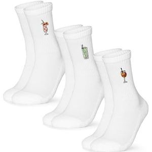 Occulto - Robin - Tennissokken - Drinks - Pak van 3 - Maat 39-42