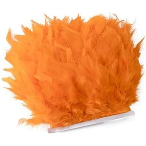 2 Yard Pluizige Veer Trim Voor Hanglamp Schaduw 10-15 cm Lint Trouwjurk Decoratieve pluim DIY Ambachten-12