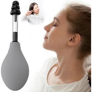 rolu Oor Drukontlastingszuigapparaat - Siliconen drukgereedschap voor het binnenoor voor migraineverlichting, vermindert spanning en hoofddruk, verbetert het algehele welzijn