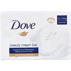 Dove - Schoonheidsreiniger, 1/4 vochtinbrengende crème, 2 stuks