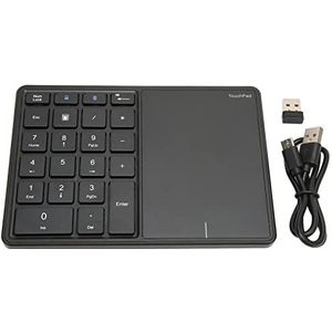 Draadloos Numeriek Toetsenblok, Ergonomisch Numeriek Toetsenblok voor Laptops met Twee Modi