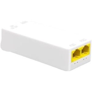 2-poorts POE Repeater 10/100Mbps 1 tot 2 PoE Extender met IEEE802.3af/at Plug and Play 48V voor PoE Schakelaar NVR IP Camera
