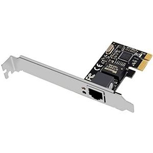 DriverGenius Quantum G1 | 1-Poorts Dual Profile PCI Express PCIe Gigabit Netwerkserveradapter NIC-Kaart - PCIe NIC - Ideaal voor MKB-Technische Teams, NAS-Liefhebbers en Upgraders van Oude Hosts