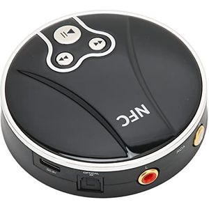 Bluetooth Aux-adapter voor Auto, Stereo-ontvanger Bluetooth-zenderontvangeradapter, 3,5 Mm Aux Optische Ingang Nfc, Draadloze Extender voor Luidspreker-thuisbioscoop