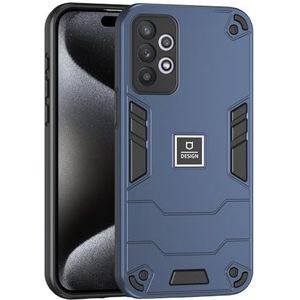 Telefoon terug case cover Compatibel met Samsung Galaxy A32 4G-hoesje van militaire kwaliteit, valbestendig, full-body beschermhoes, TPU-rubber en harde pc-telefoonhoes, mat getextureerde hoes (Color