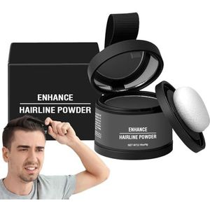 Haarpoeder, haarpoeder voor vrouwen | Root Cover-up haartextuurpoeder, inclusief applicator,Waterdichte, langdurige haarconcealer met grijsdekking en schaduw voor een direct dikkere, vollere look