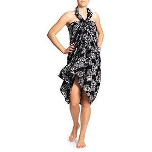 PANASIAM Sarong B902 black rectangle, L