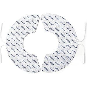 2 axion elektrode-pads voor TENS-pijntherapie van de knie en het kniegewricht