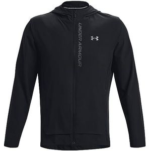Under Armour Heren Jackets Outrun The Storm Jacket, Black, 1376794-002, LG