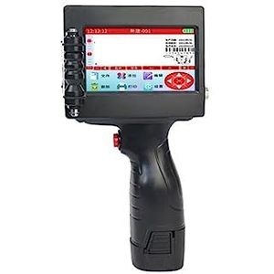 Draagbare inkjetprinter Smart touchscreen handheld inkjetprinter Meertalige printer Kleine automatische digitale codering Batchnummer draagbaar(Printer- 2 ink)